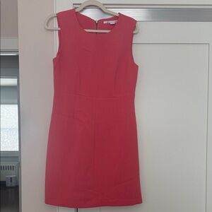 Diane Von Furstenberg Pink Sleeveless Mini Dress